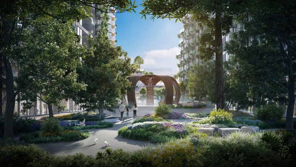 Cảnh quan nội khu