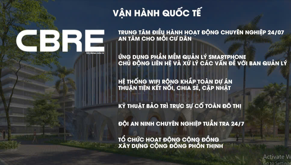 Tiện ích Meyhomes